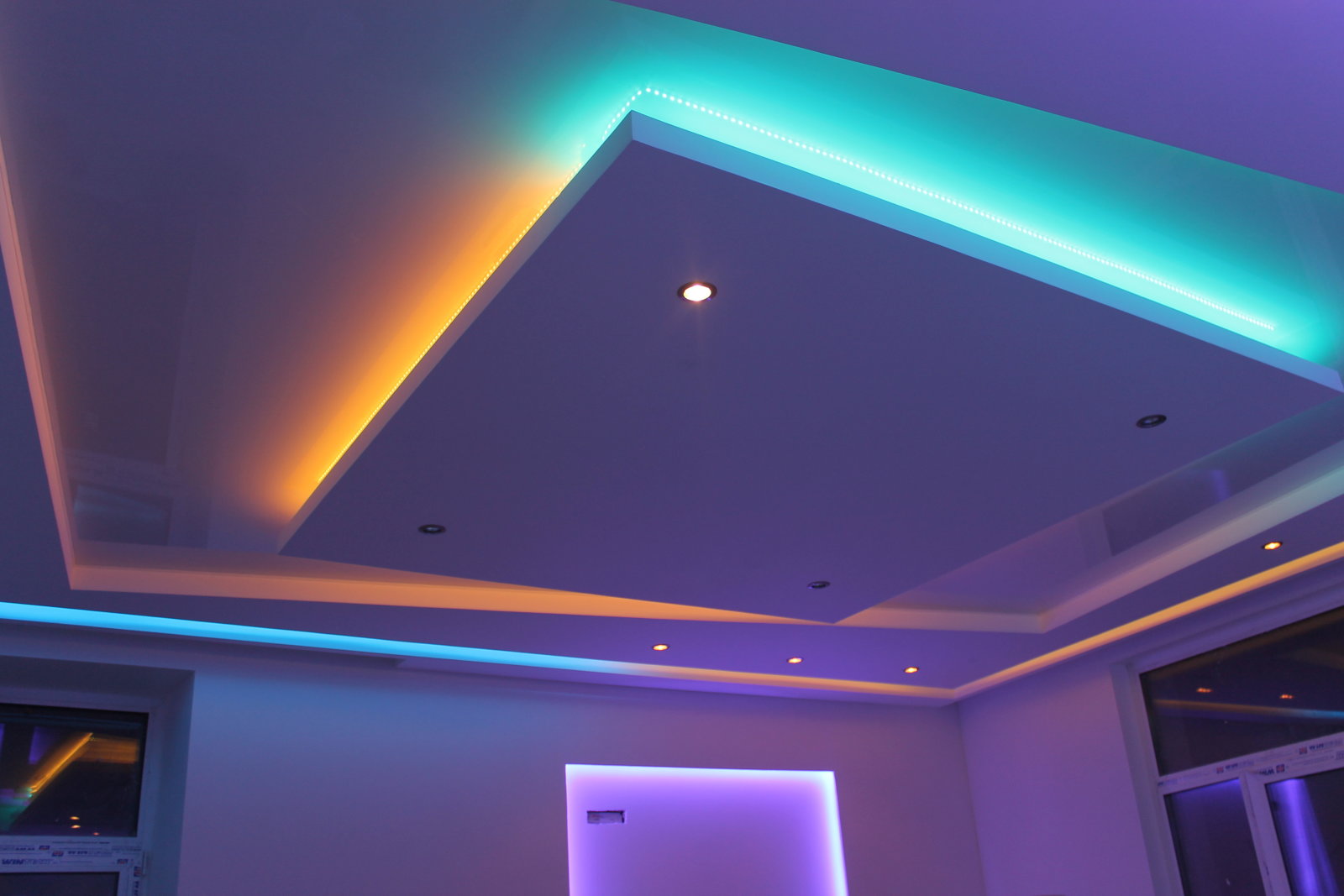  потолок с подсветкой - Компания «Много Потолков»